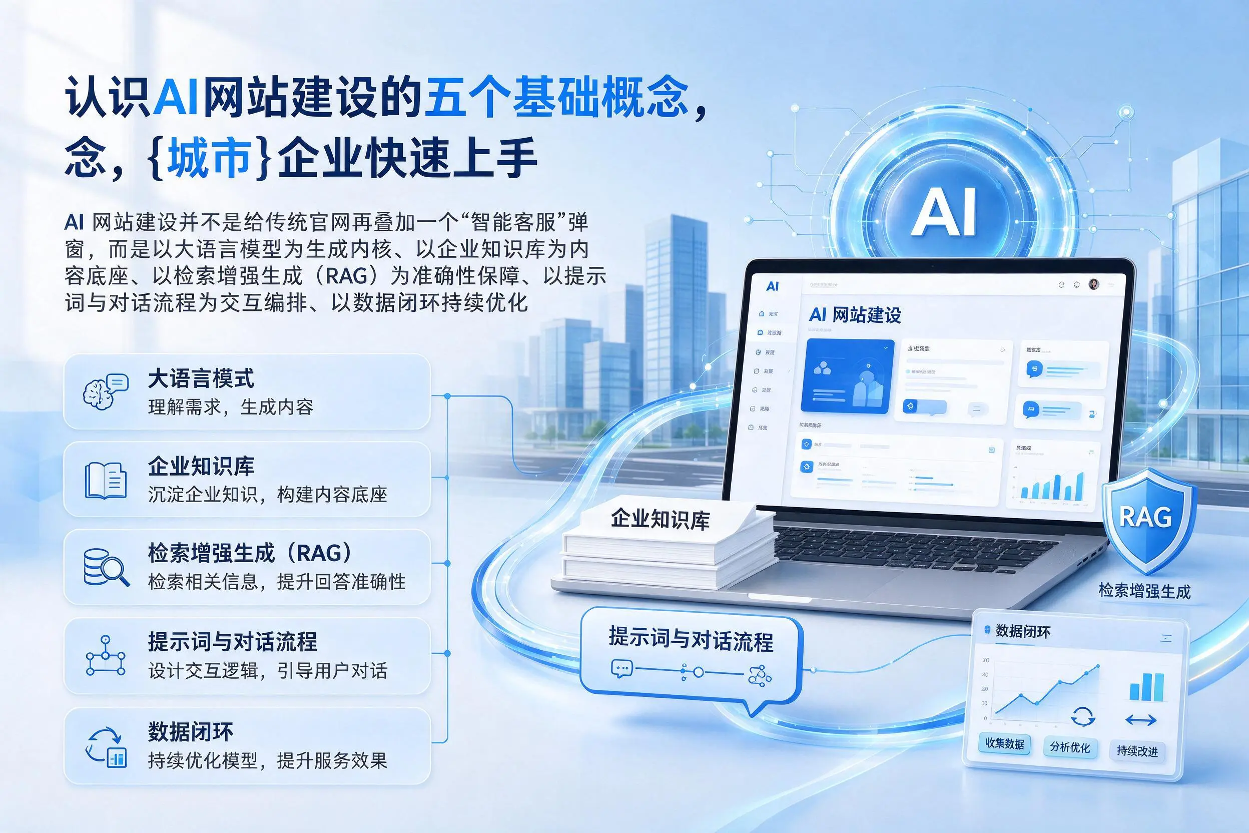 认识AI网站建设的五个基础概念,松原企业快速上手